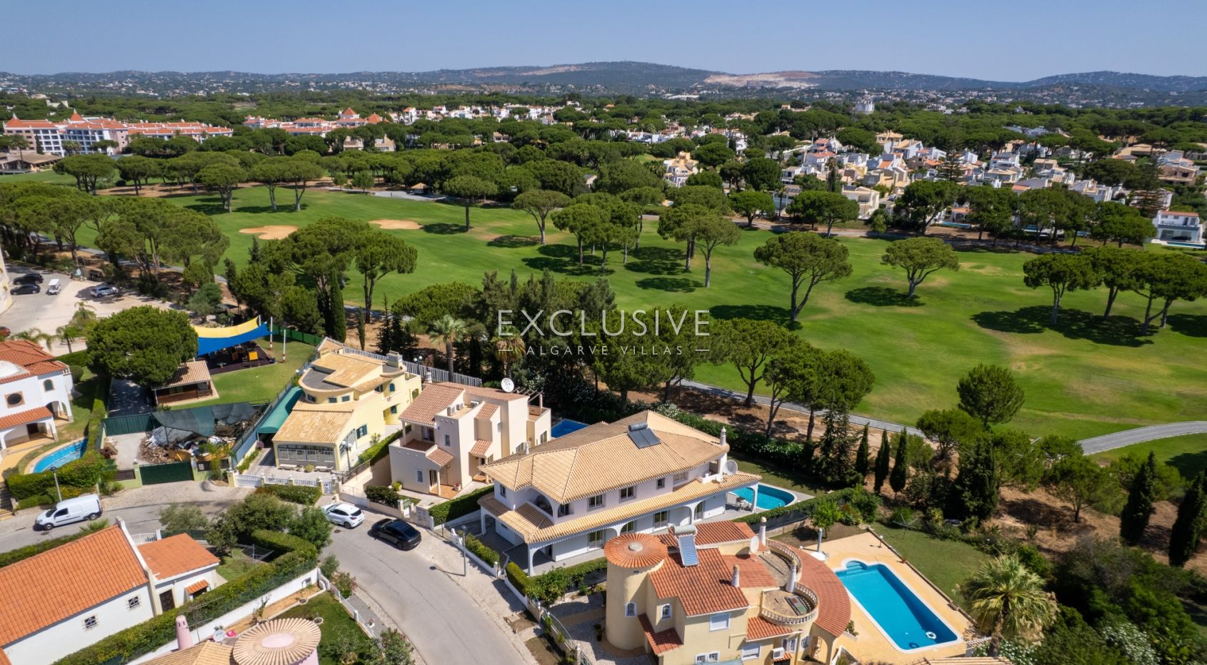 Buy a Frontline Golf Villa in Vilamoura Old Village, Loulé, Portugal
