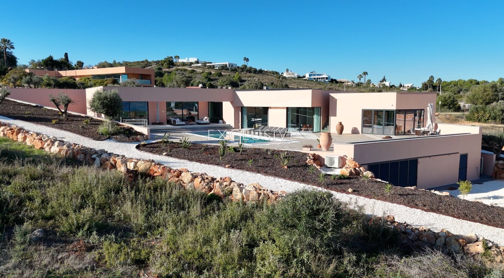 Luxury Contemporary Villa Beside Palmares Golf with Panoramic Sea Views Lagos, Algarve, Lagos, Portugal