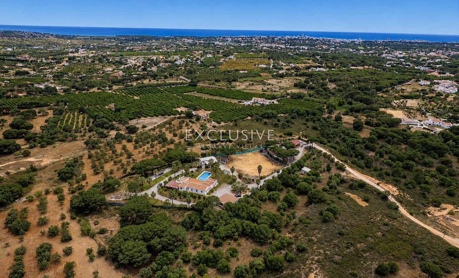 Buy a Country Estate with Stables and Riding Arena in Quarteira, Algarve, Loulé, Portugal