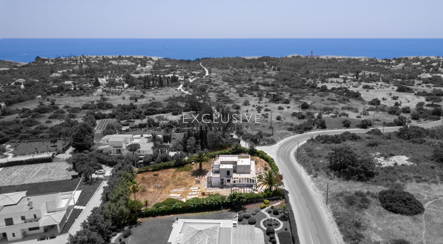 near Carvoeiro Alfanzina lighthouse renovated 4 bedroom ocean view villa with private pool, photo 3