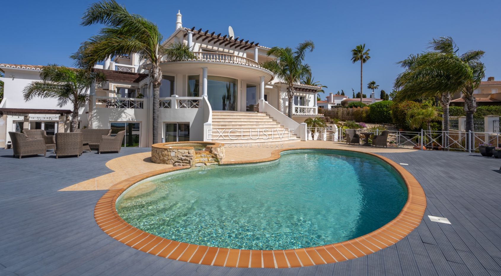 4+3 bedroom first line ocean front villa with cliff and sea views Carvoeiro, Algarve, photo 4