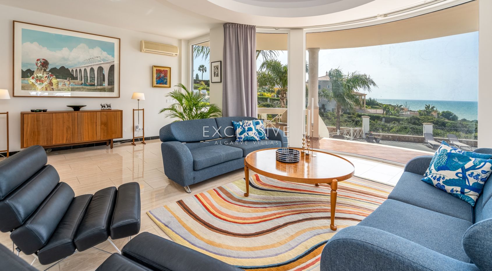 4+3 bedroom first line ocean front villa with cliff and sea views Carvoeiro, Algarve, photo 6