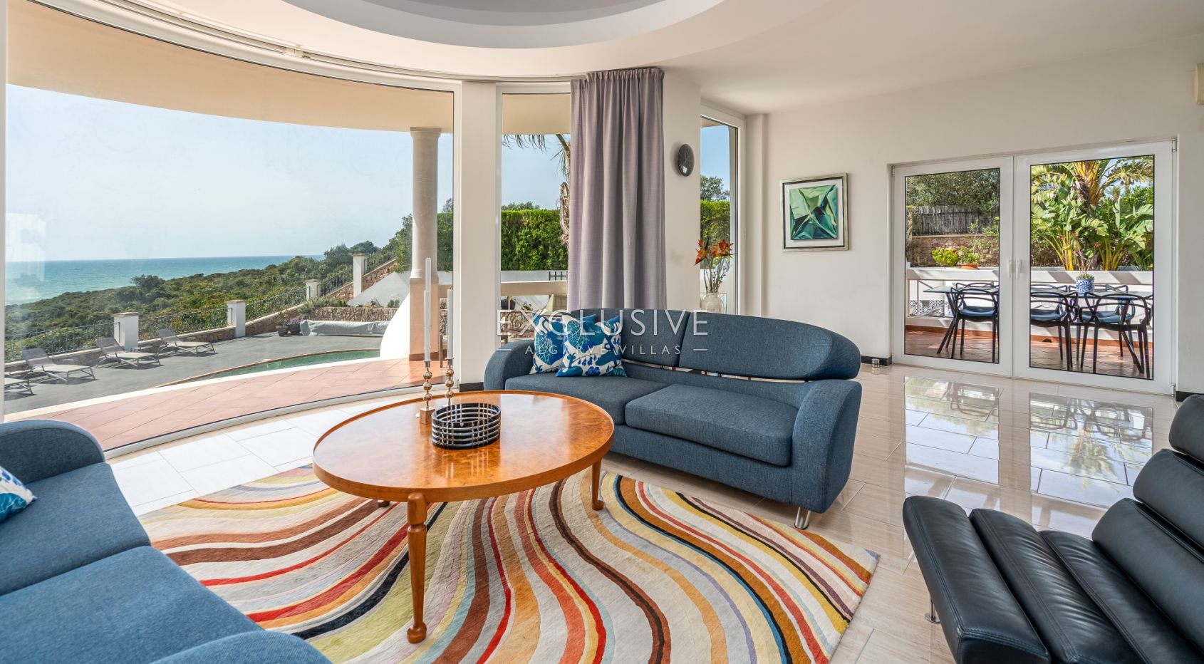 4+3 bedroom first line ocean front villa with cliff and sea views Carvoeiro, Algarve, photo 7