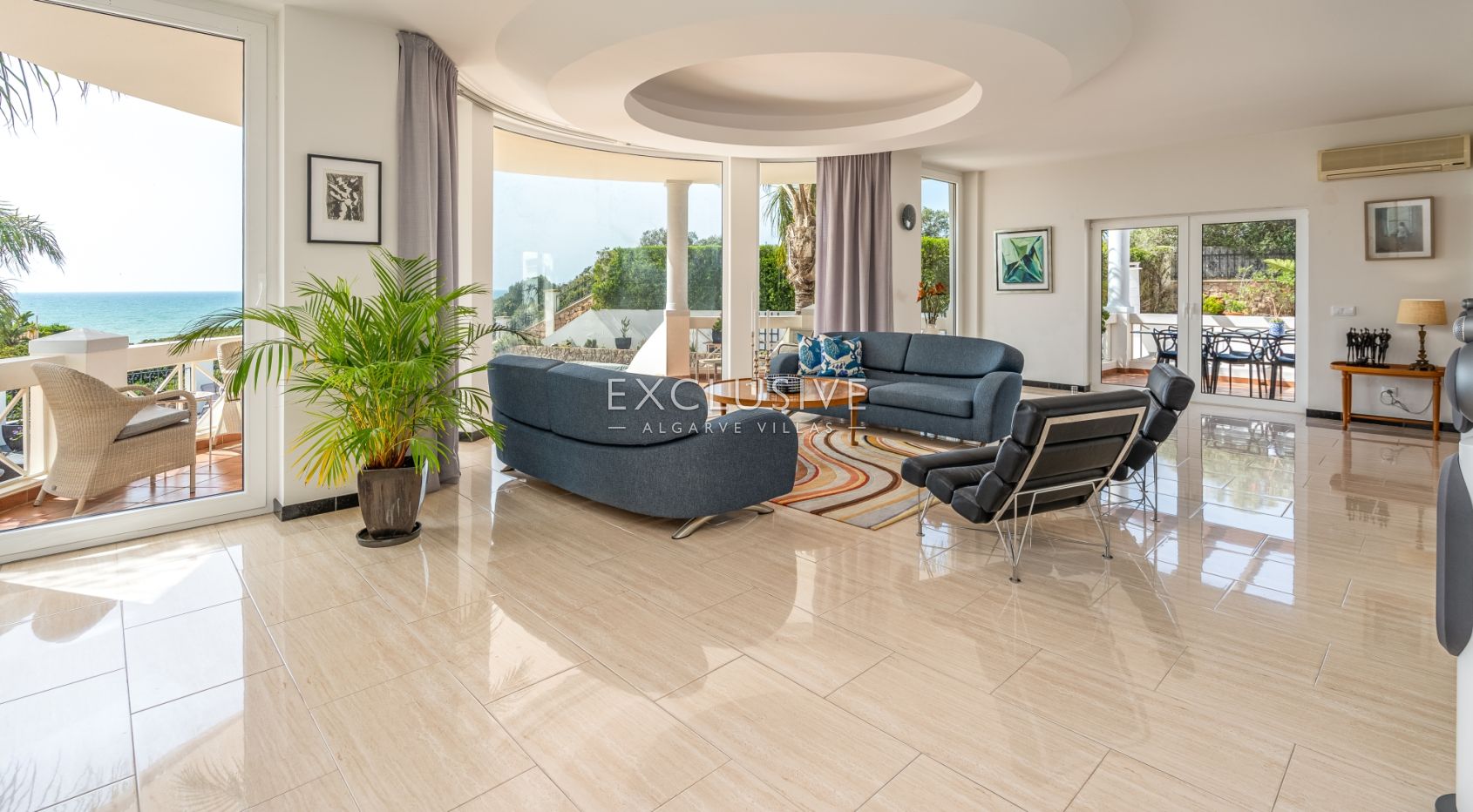 4+3 bedroom first line ocean front villa with cliff and sea views Carvoeiro, Algarve, photo 8