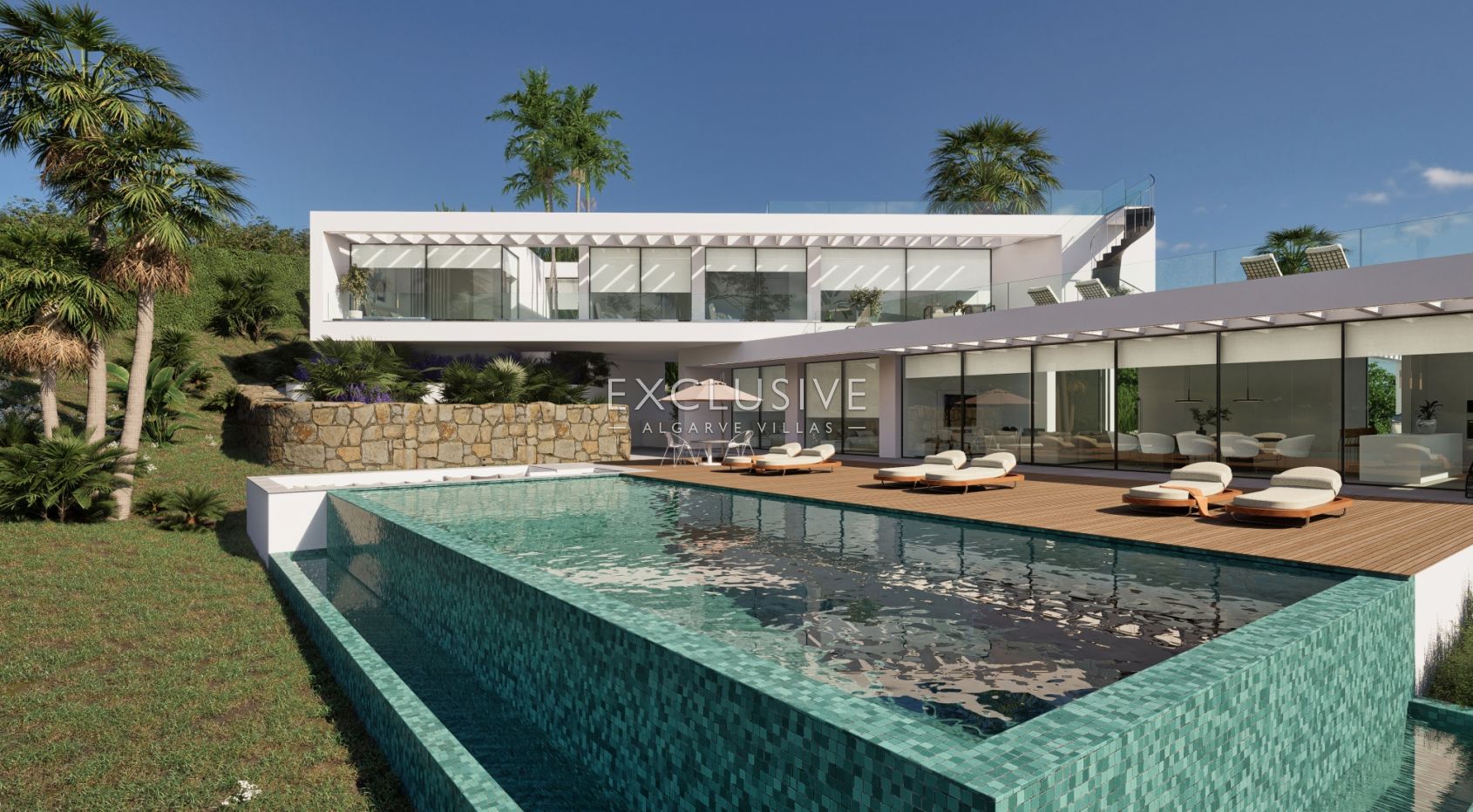 Luxury 5 bedroom designer villa with pool Carvoeiro, Western Algarve, Lagoa, Portugal