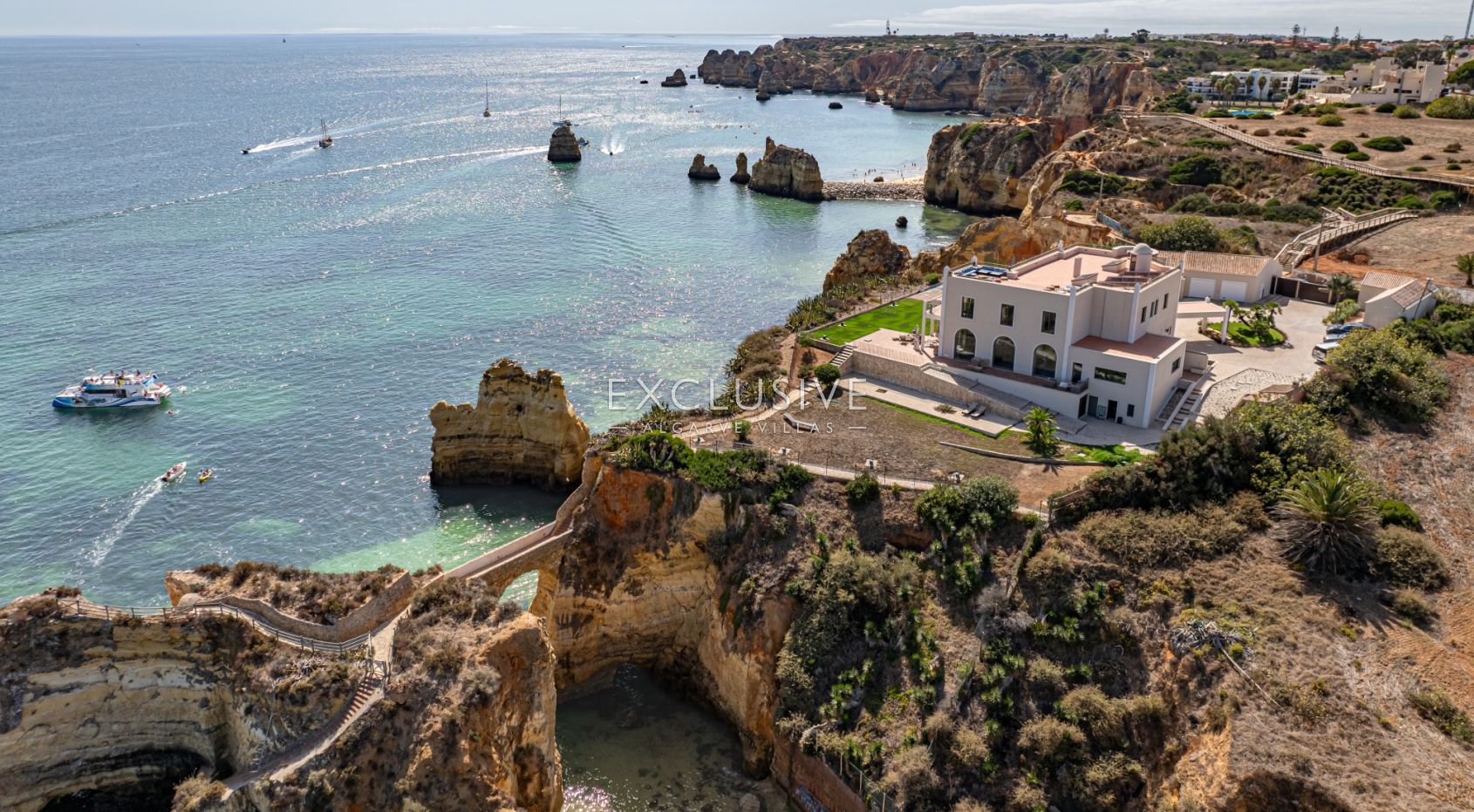 Ocean front 8 bed villa with private island in Lagos, Algarve, Portugal, photo 3