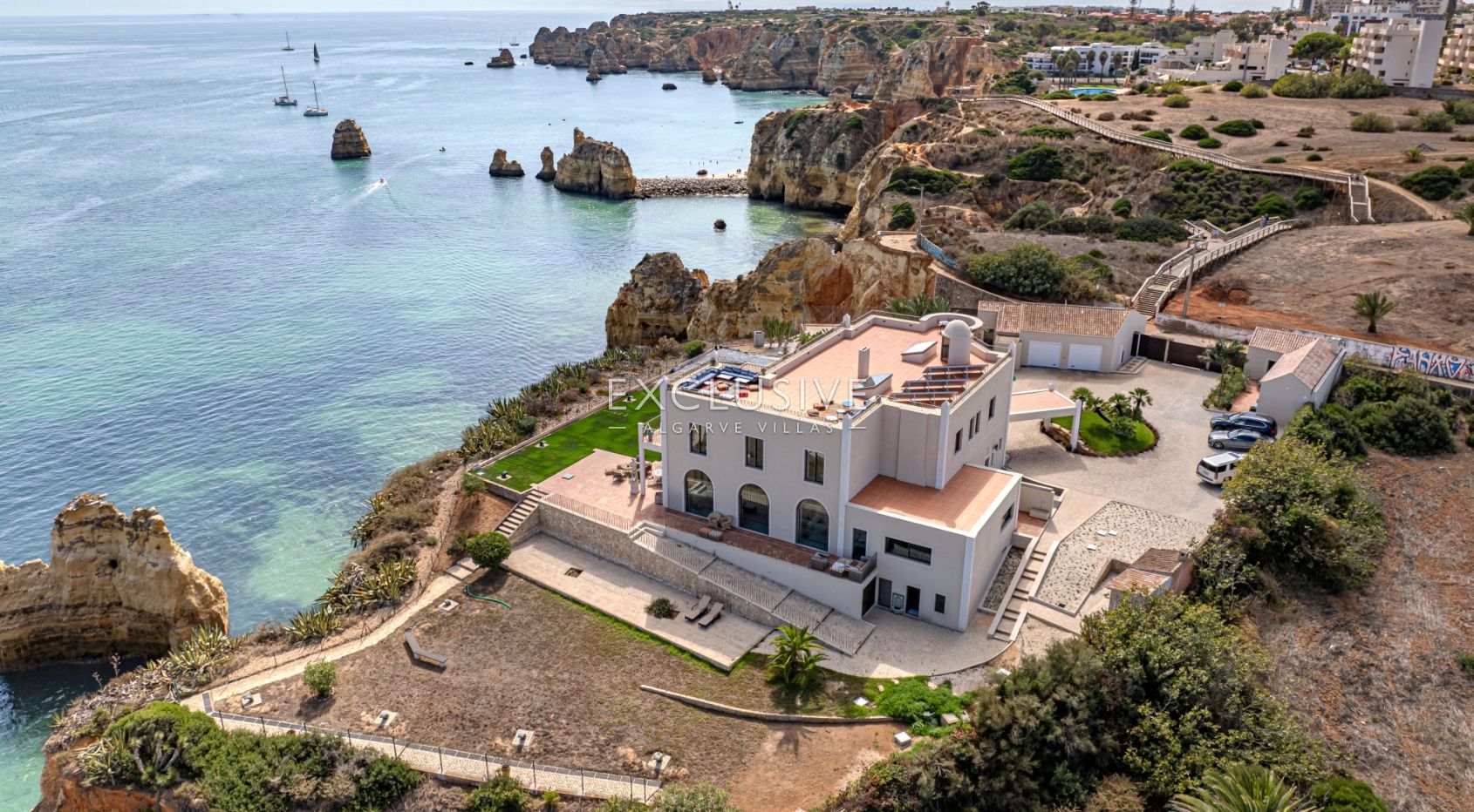 Ocean front 8 bed villa with private island in Lagos, Algarve, Portugal, photo 6