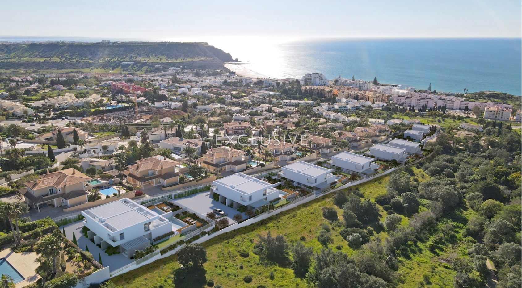 12 Exclusive Semi-Detached Villas with Sea Views in Praia da Luz - Lagos, Algarve, Lagos, Portugal
