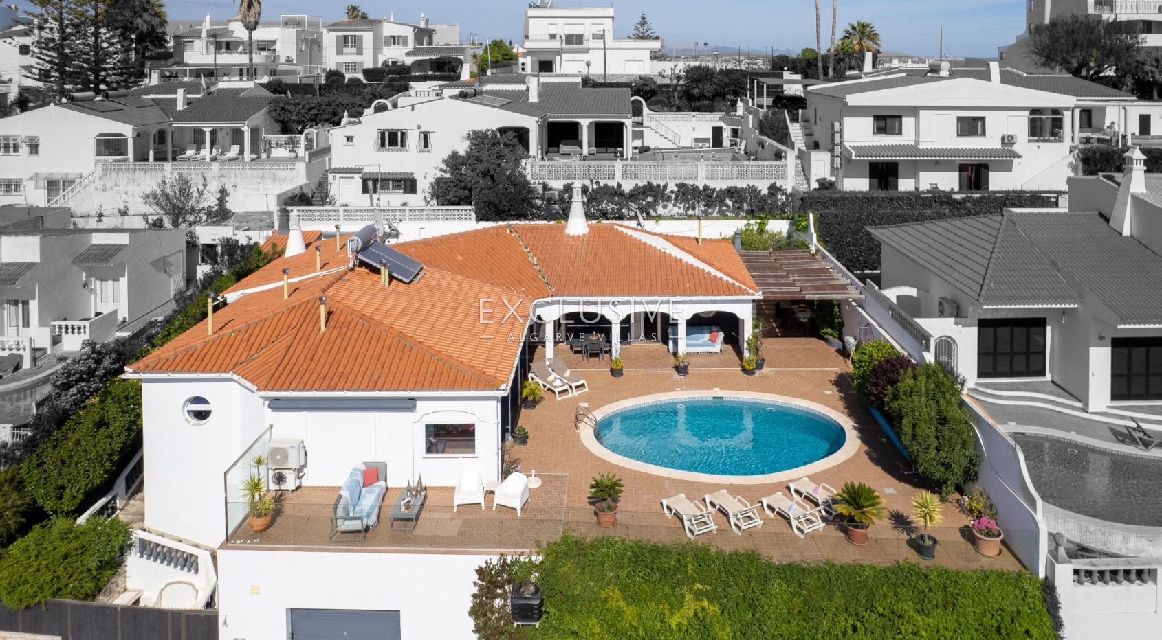 Charming four bedroom villa with sea view in Albufeira, Algarve, Albufeira, Portugal