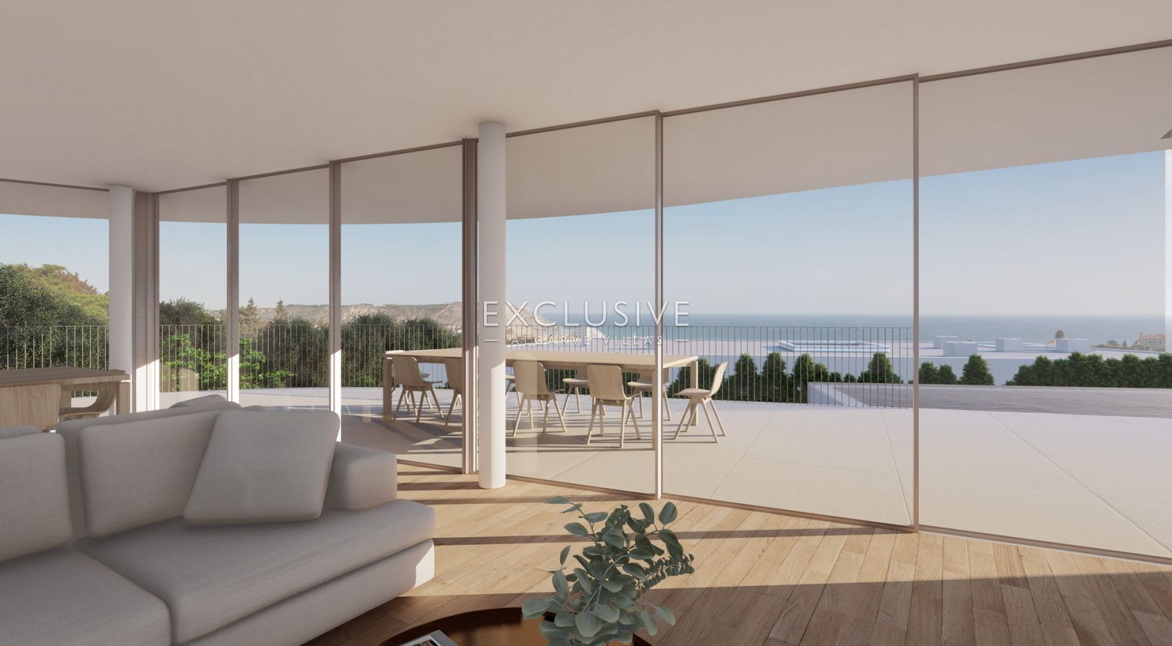 Off-Plan Luxury Contemporary Villa with sea views in Praia da Luz, Lagos, Portugal