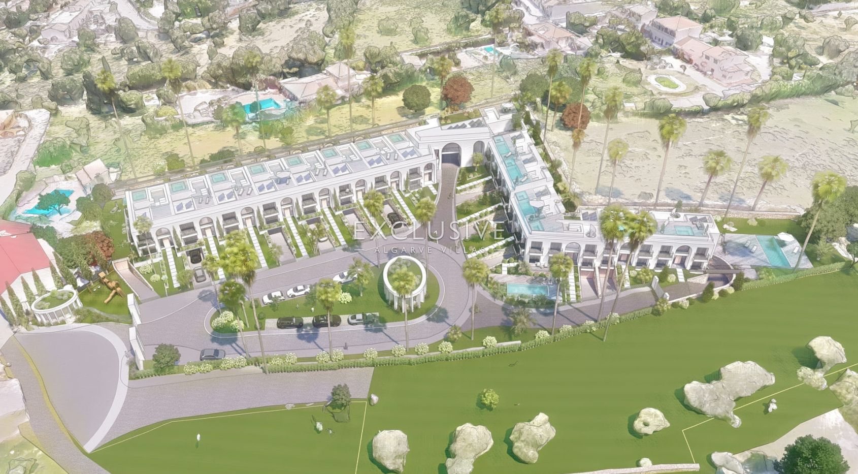 Large plot for construction with project approved, Boliqueime, Algarve, Loulé, Portugal