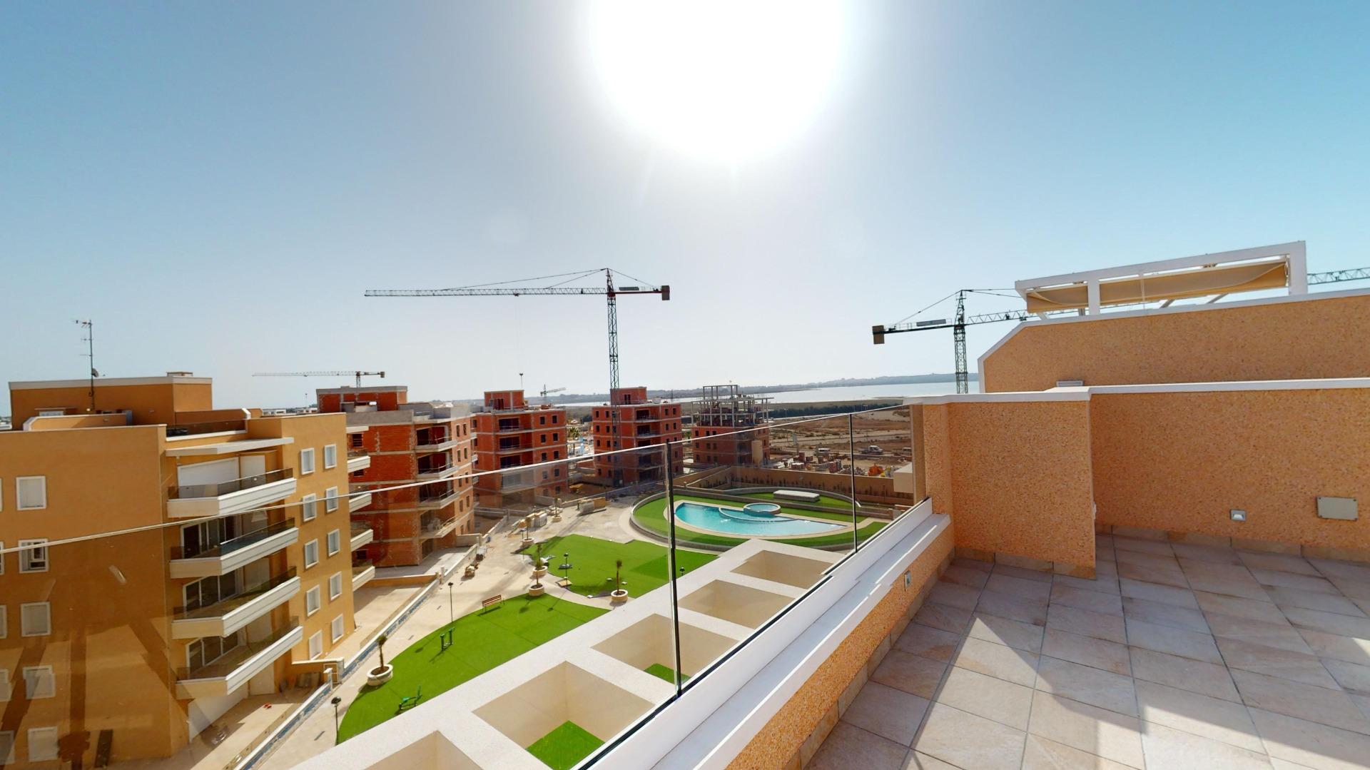 3-bedroom penthouse with private solarium for sale in El Raso (Guardamar del Segura), Guardamar del Segura, Spain