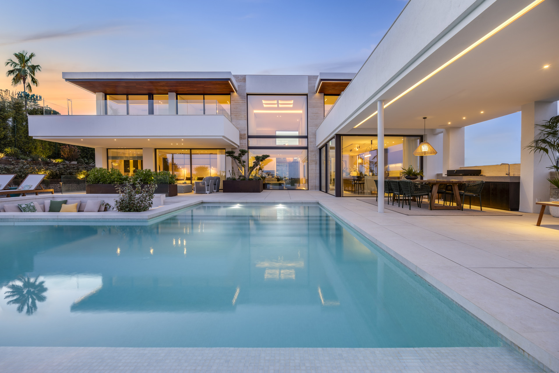 Newly built spacious modern villa in Majestic, Casares, Casares, Spain