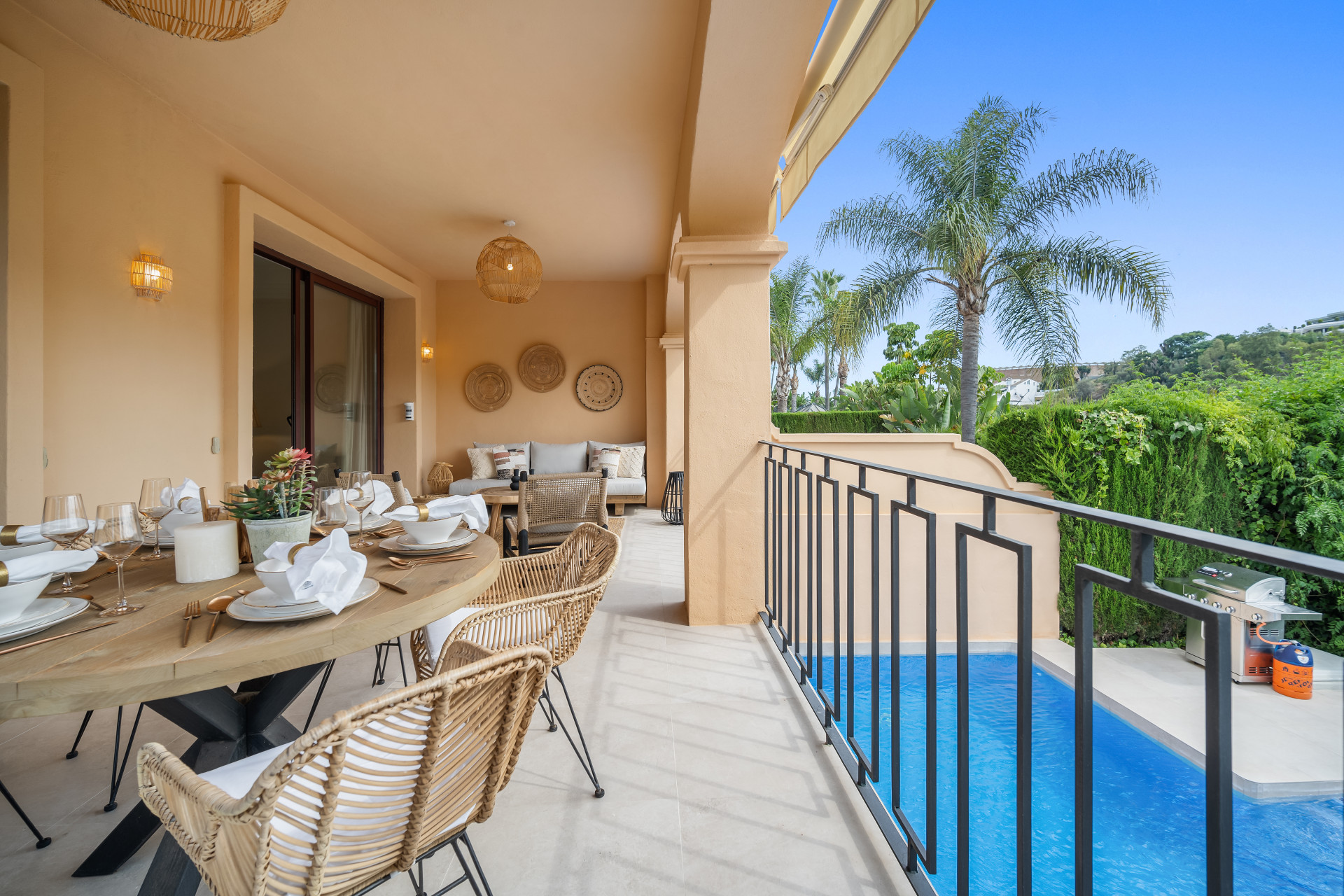 Semi detached villa situated in Vasari resort, Marbella, Spain