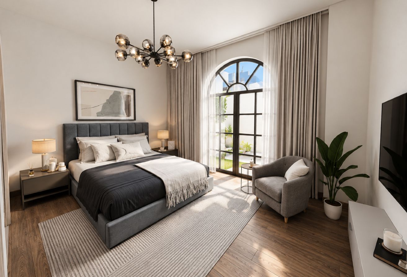 Facing Retail Shops | Family 5BR with Maids Room | Single Row | Yas Park Views, Yas Island, photo 5