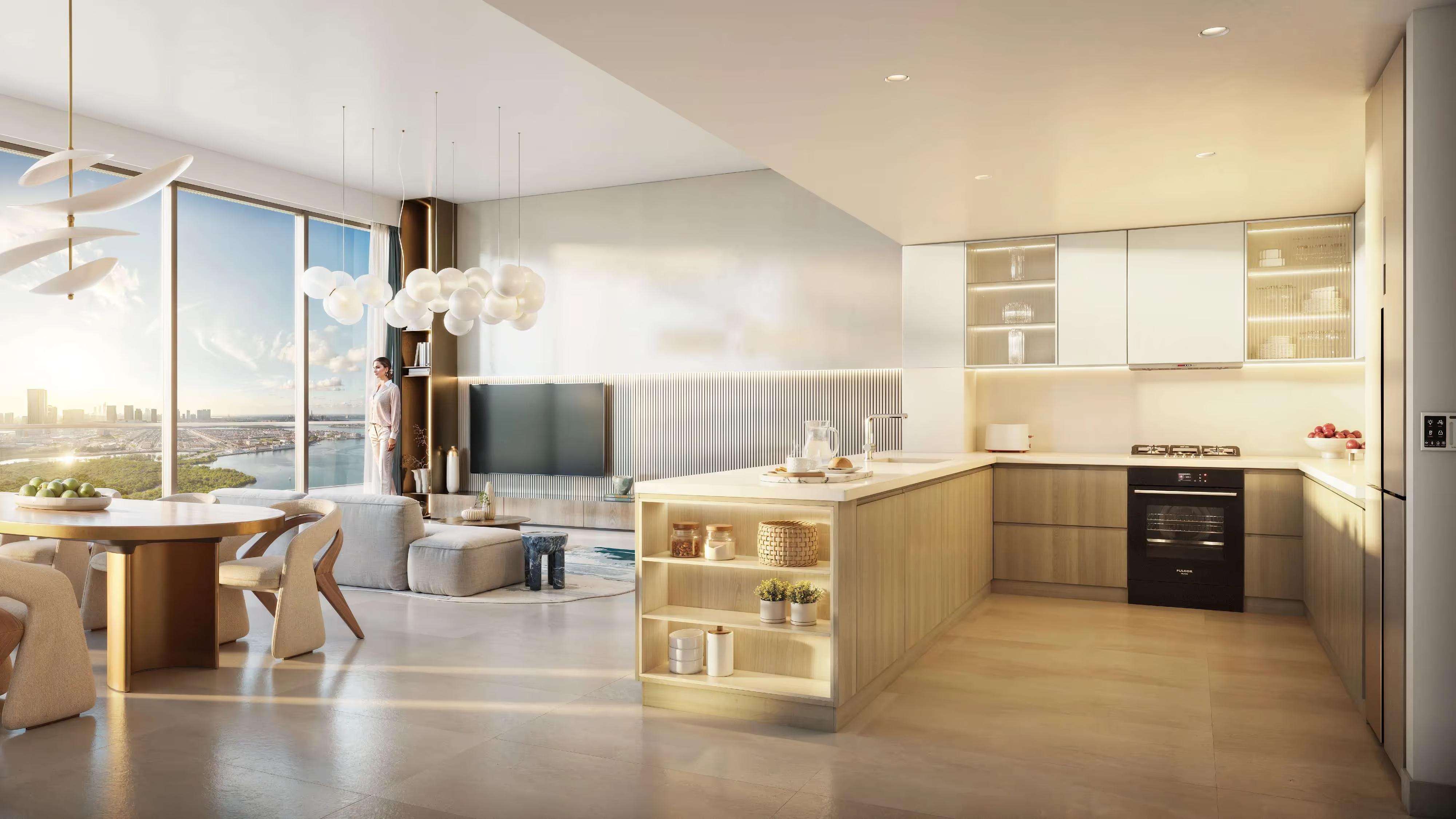 Hot Deal | Corner Unit | High Floor 3BR + Maid | Mangrove Sea Views | Rivage by Deeyar, Al Reem Island, photo 3