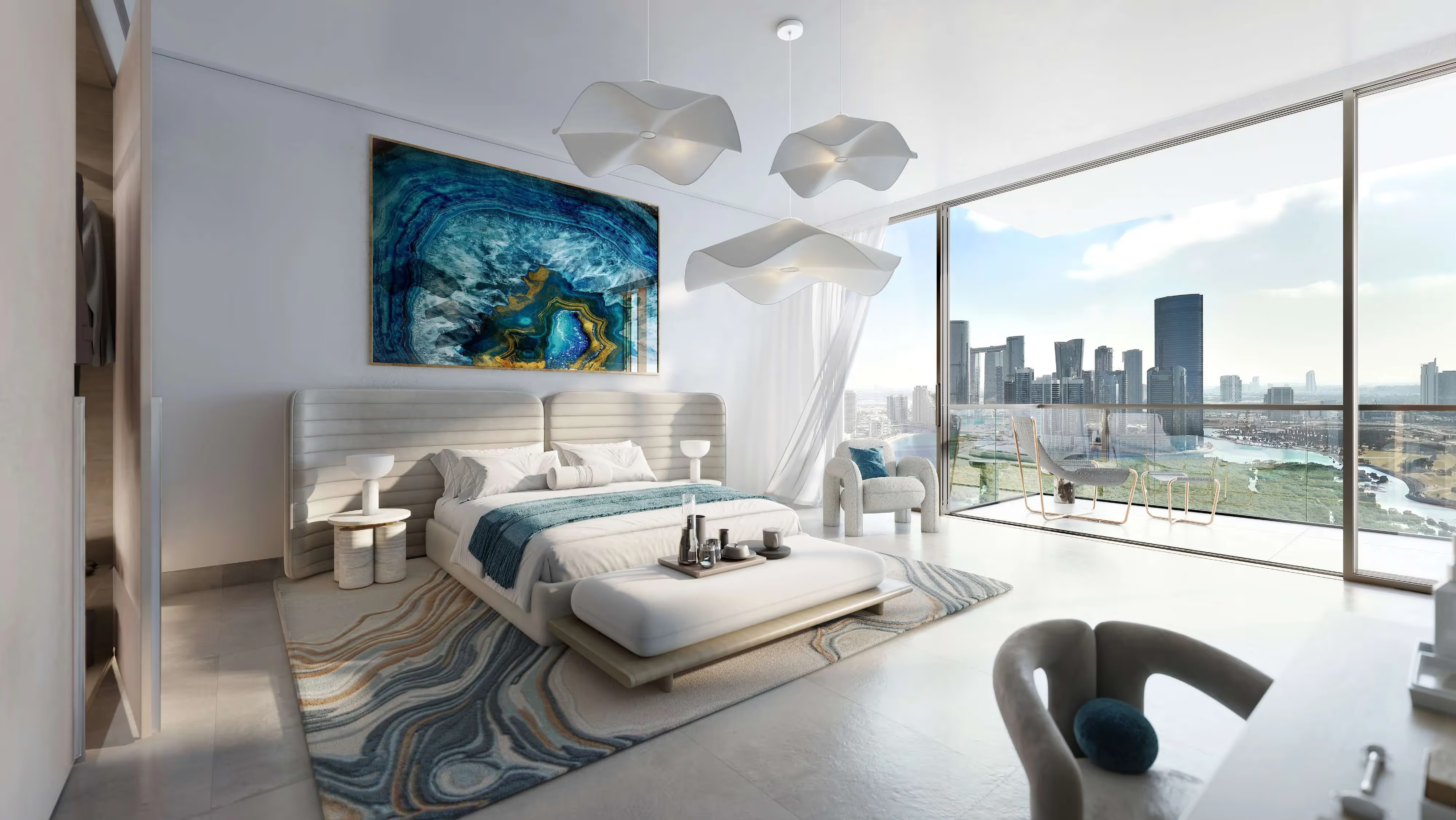 Hot Deal | Corner Unit | High Floor 3BR + Maid | Mangrove Sea Views | Rivage by Deeyar, Al Reem Island, photo 5